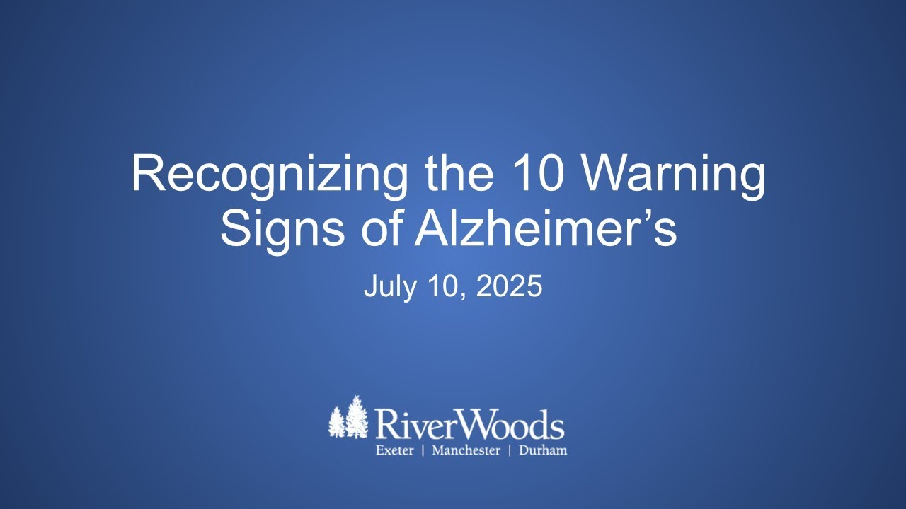 Recognizing the 10 Warning Signs of Alzheimer's