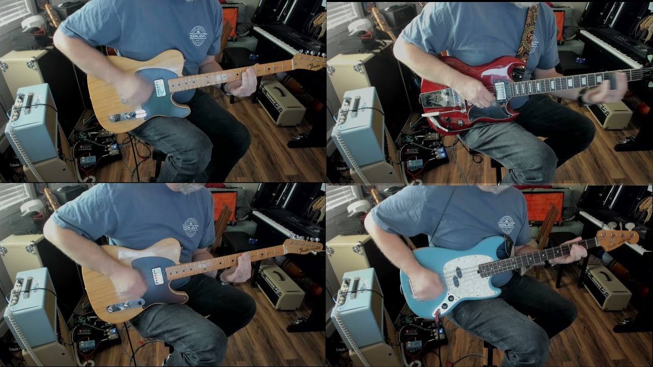 Rolling Stones - All Down The Line - Guitar and Bass Cover