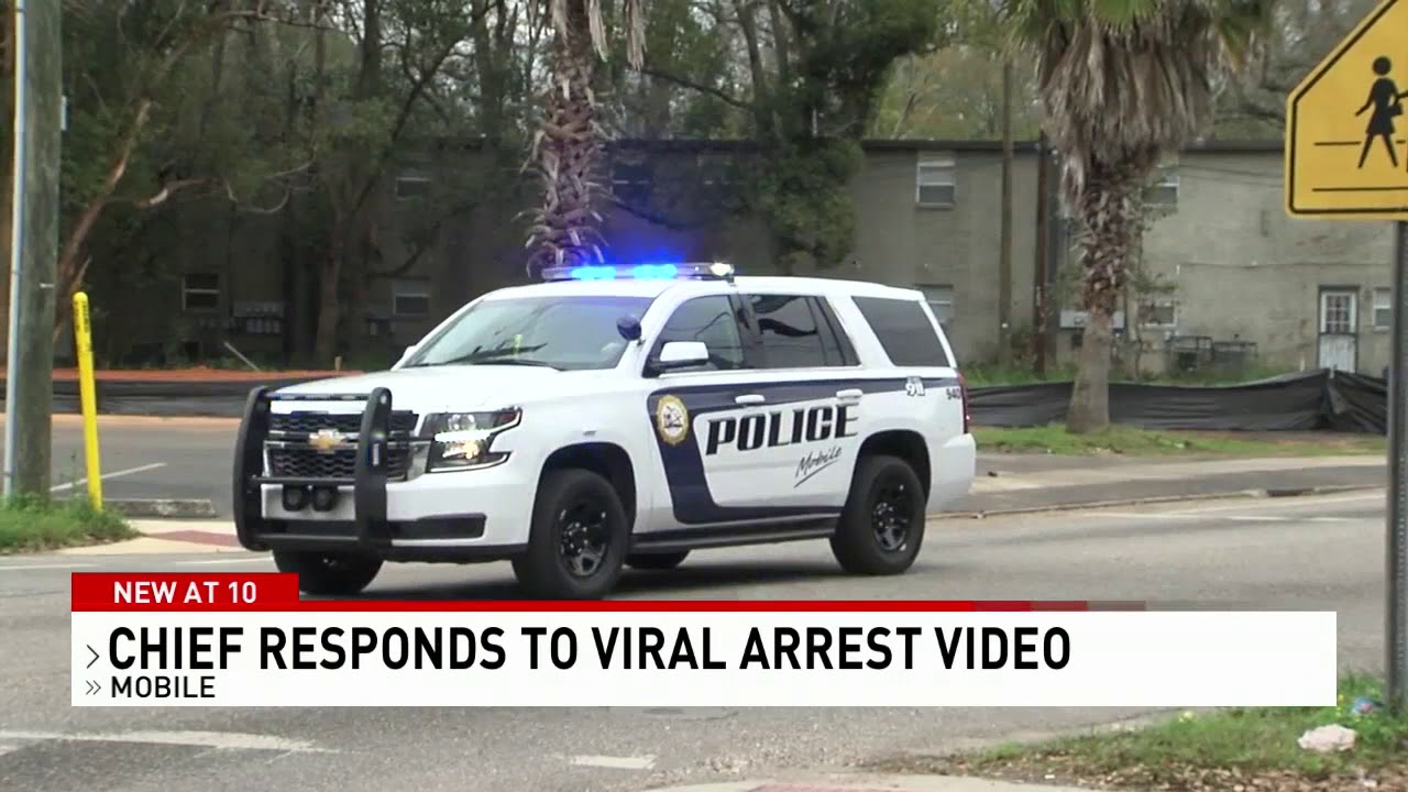 Mobile's Police Chief discusses viral arrest video showing alleged chokehold - NBC 15 WPMI