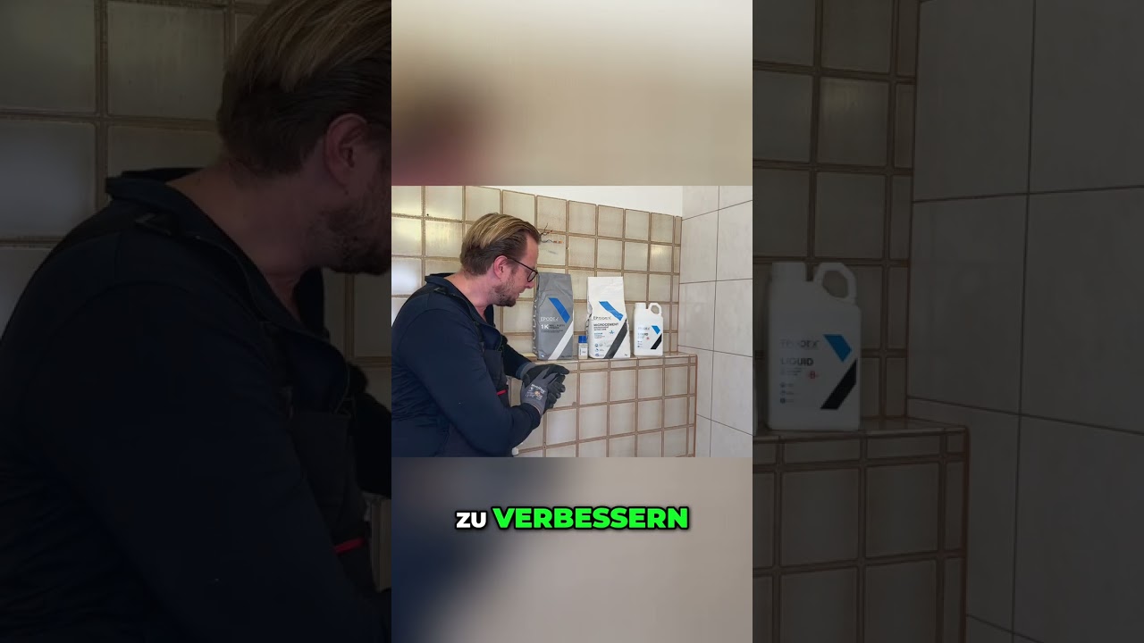 Fugen spachteln: Dein Mikrozement-Geheimnis für perfekte Wände! #shorts