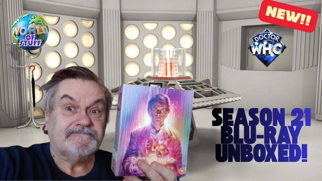 Распаковка 21 сезона сериала «Доктор Кто» на Blu-ray! Новинка!!