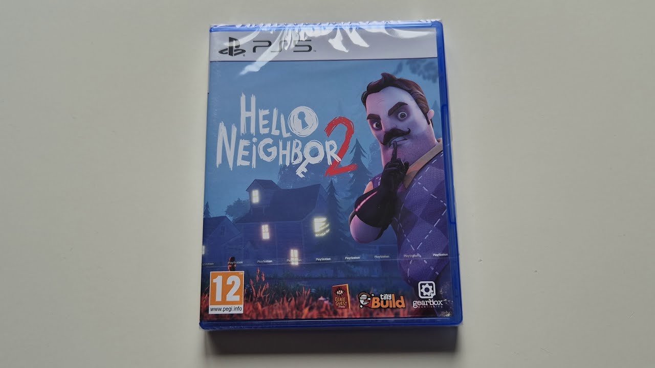 Hello Neighbor 2 PS5 unboxing