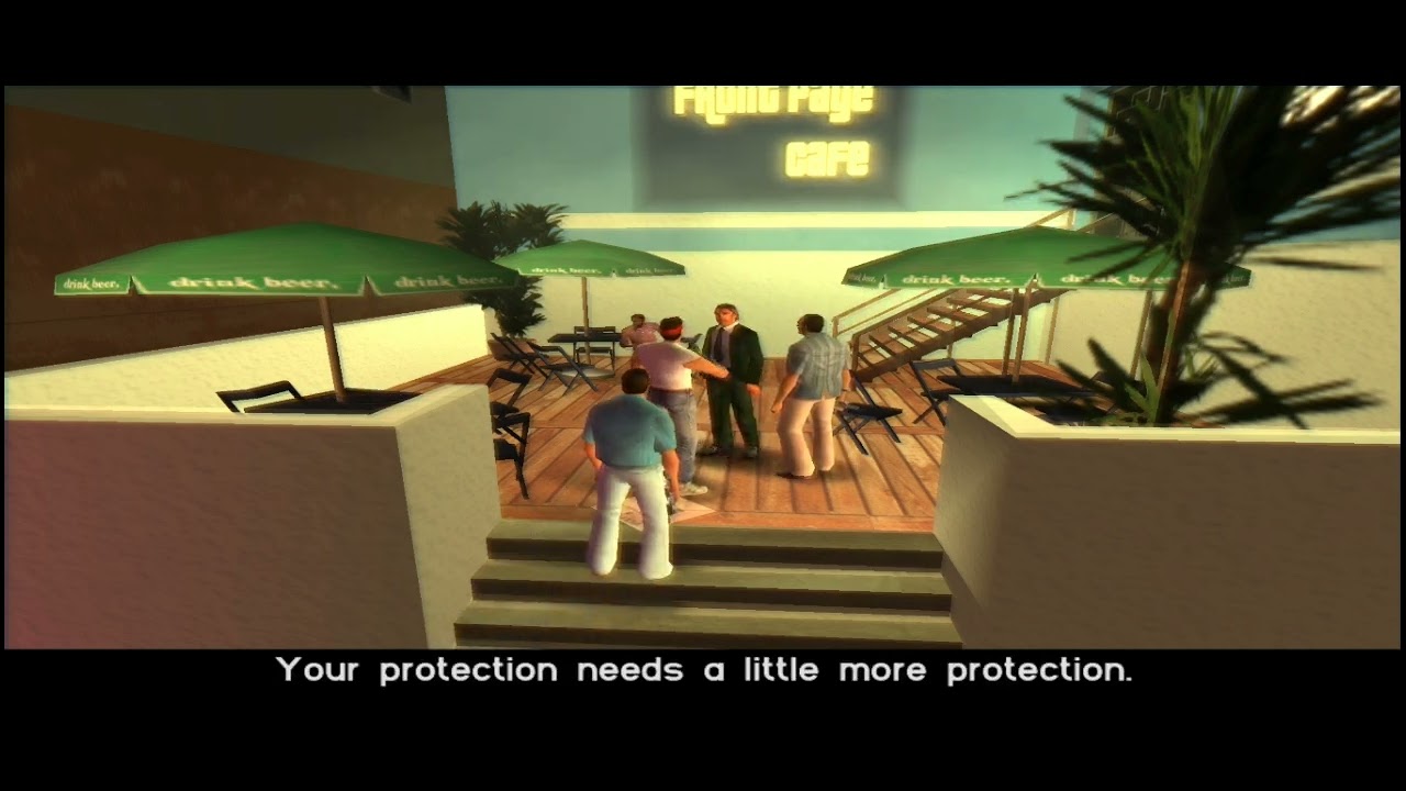 GTA VICE CITY - MISSION #26 - BAR BRAWL