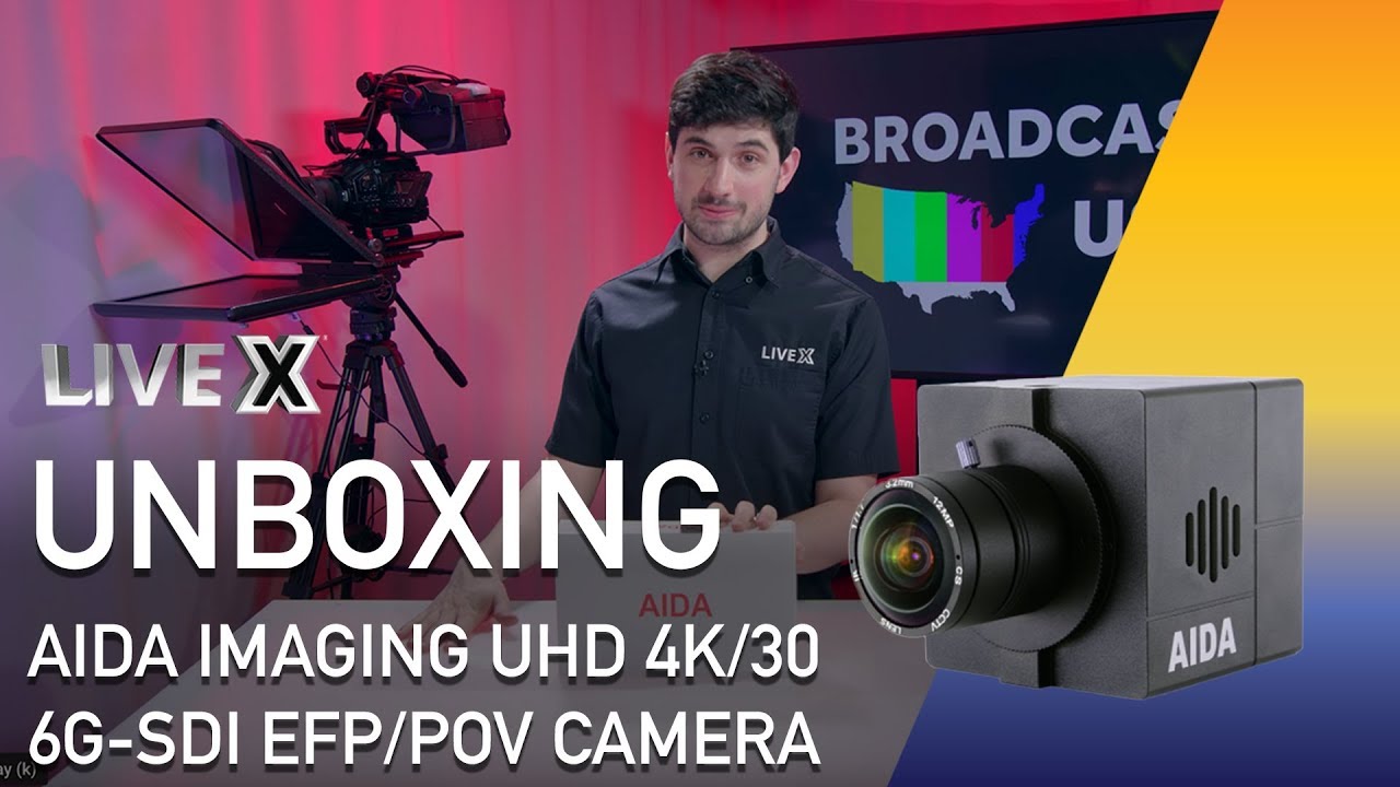 Unboxing: AIDA Imaging UHD 4K/30 6G-SDI EFP/POV Camera