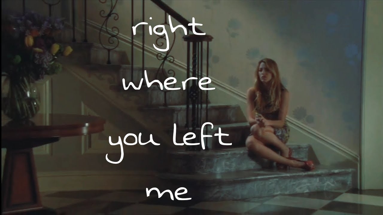 serena van der woodsen - right where you left me