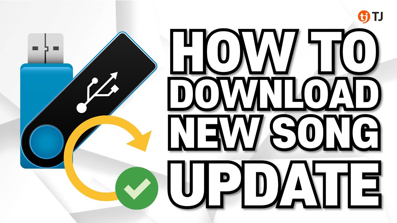 TJ MEDIA New Song Update Tutorial (2024)
