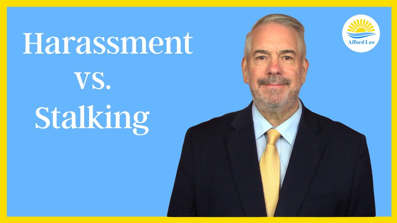 What's the Difference Between Stalking and Harassment in Massachusetts