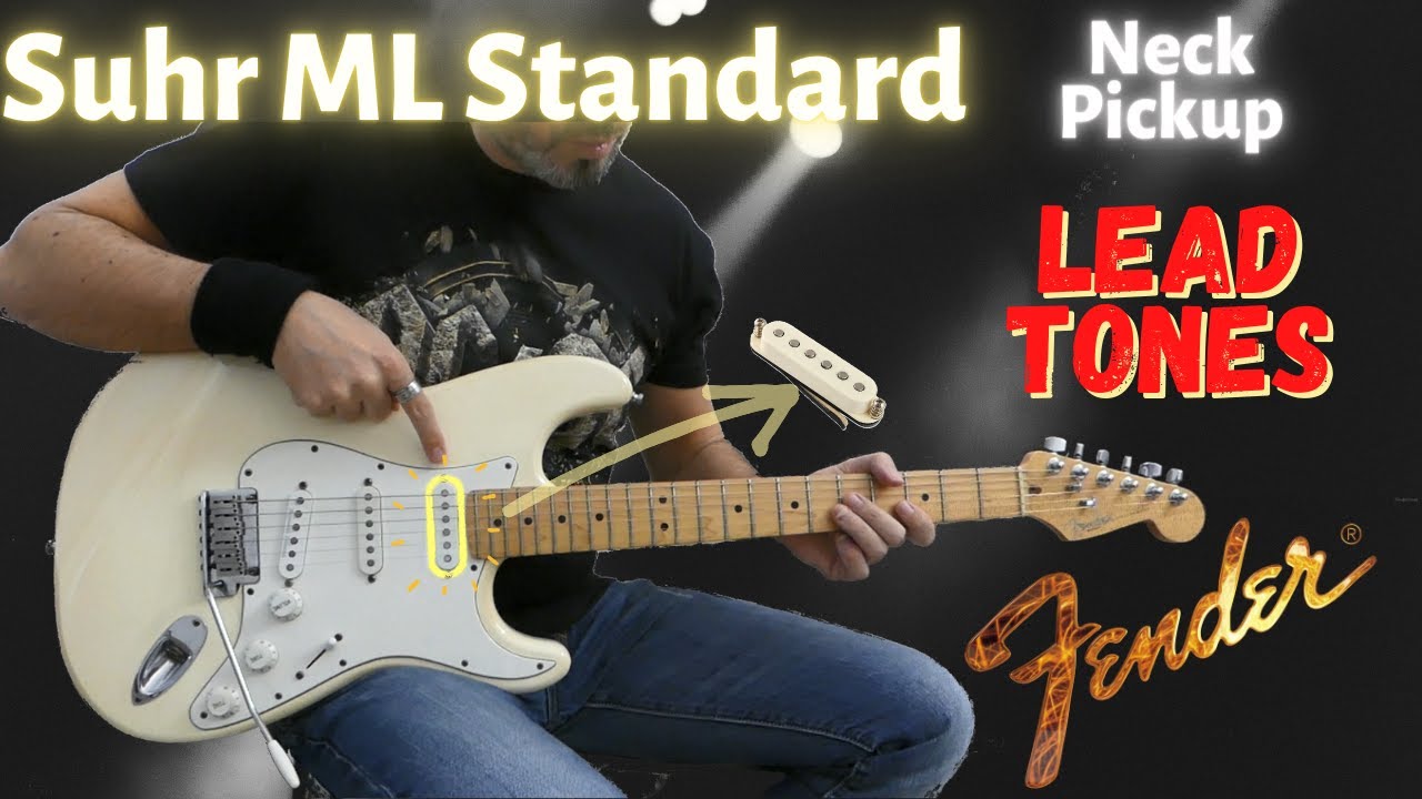 Suhr ML Neck pickup Lead Tones test with Fender Stratocaster SSS (EVH 5150 III & Friedman)