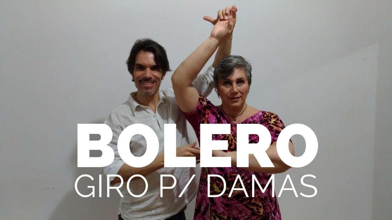 Variações Interm. a Partir do Giro Básico da Dama • BOLERO • Dança de Salão