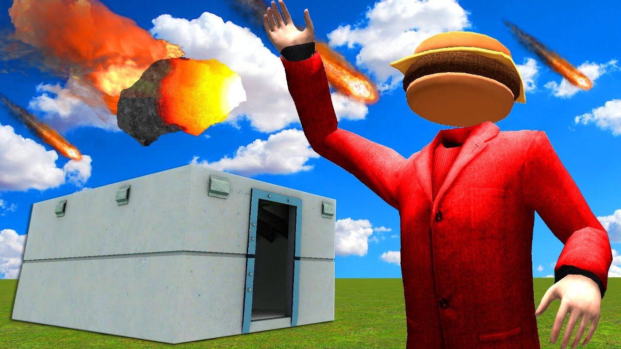 We Built a BUNKER to Survive NATURAL DISASTERS in Gmod! (Garry's Mod RP)