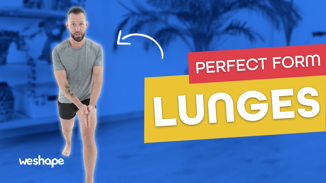 Lunges for Beginners // How to do a lunge