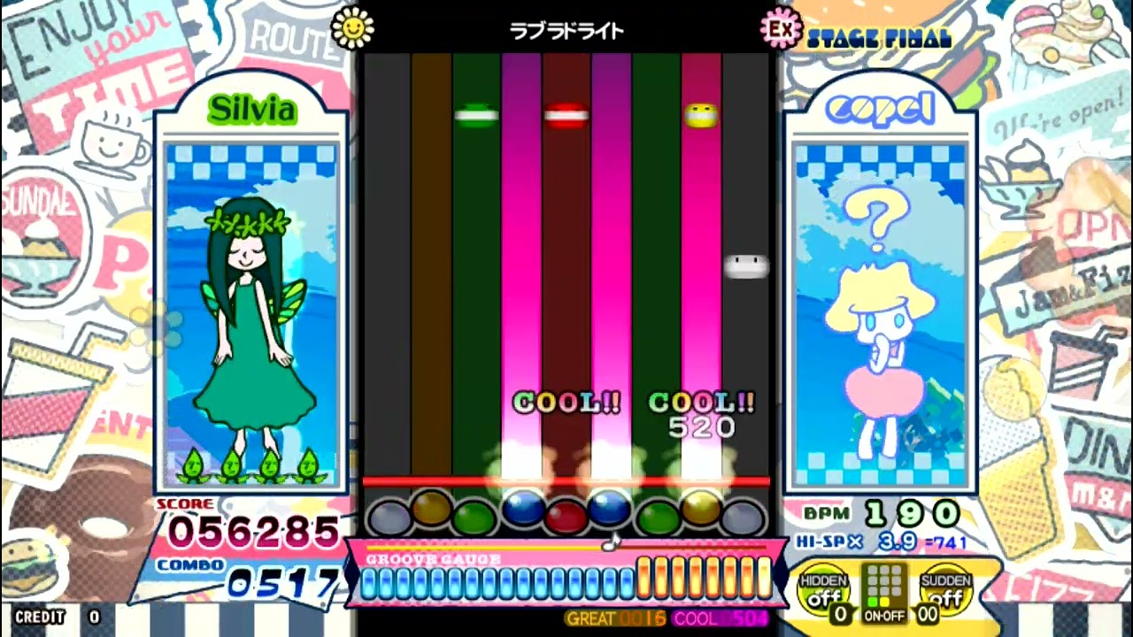 ラブラドライト(EX)Lv42【ポップンミュージック Jam&Fizz】