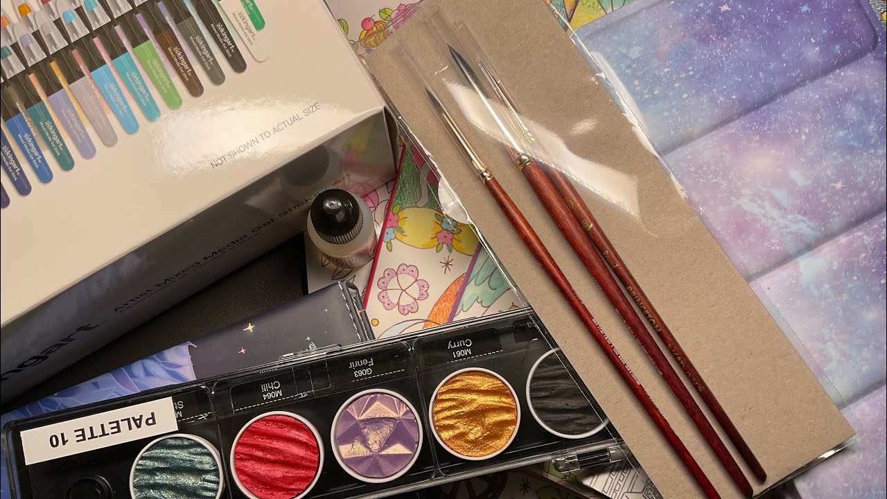 April Colouring books/supply haul | Adult Colouring