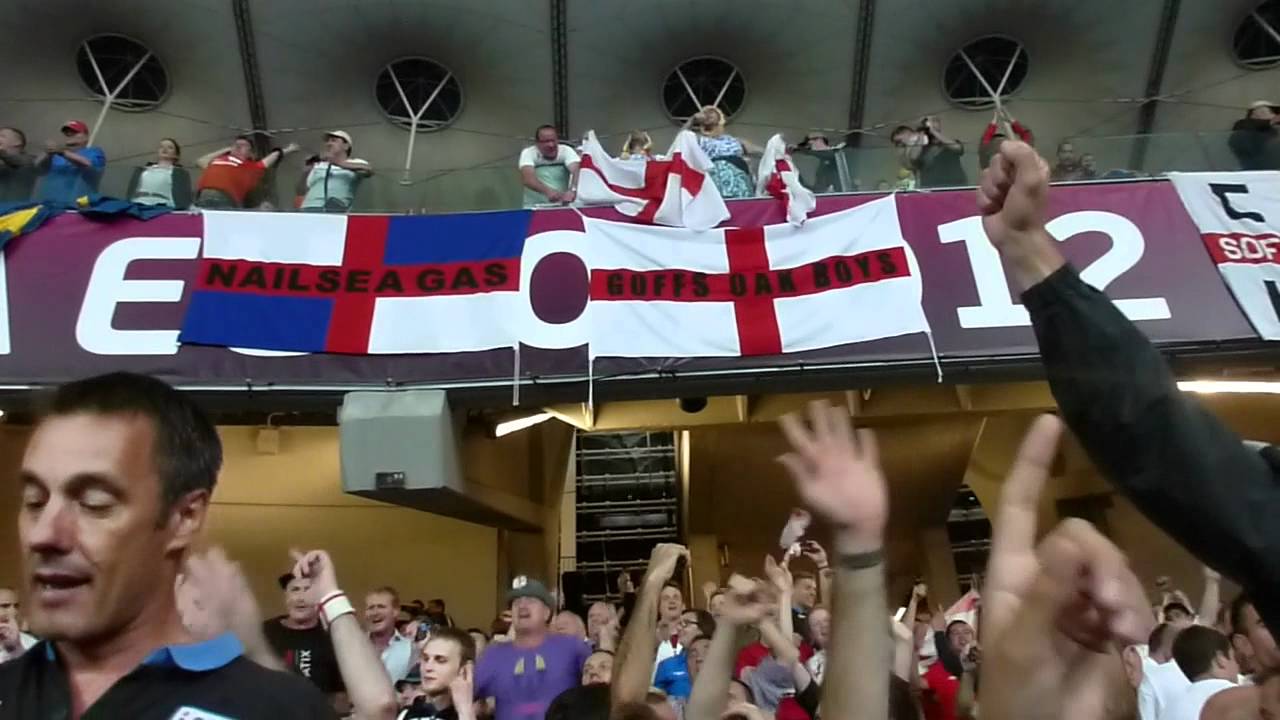 euro 2012 england v sweden ( we will rock you ) and Its Coming Home.