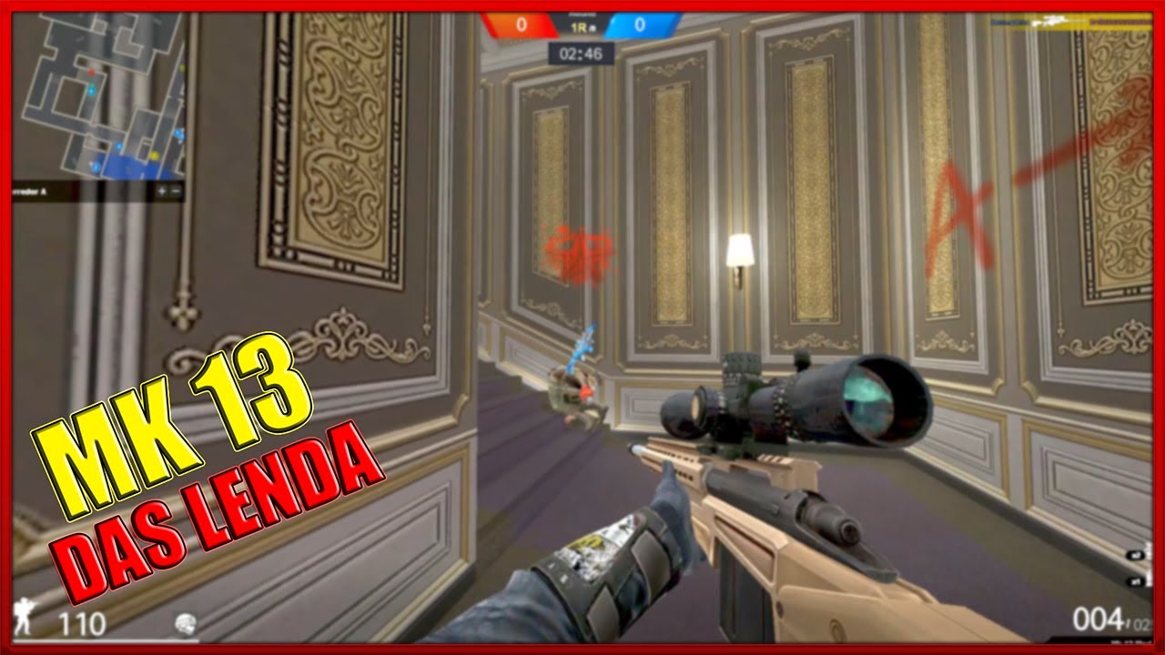 MK MOD 13 NOVA SNIPER DAS LENDAS ? - POINT BLANK