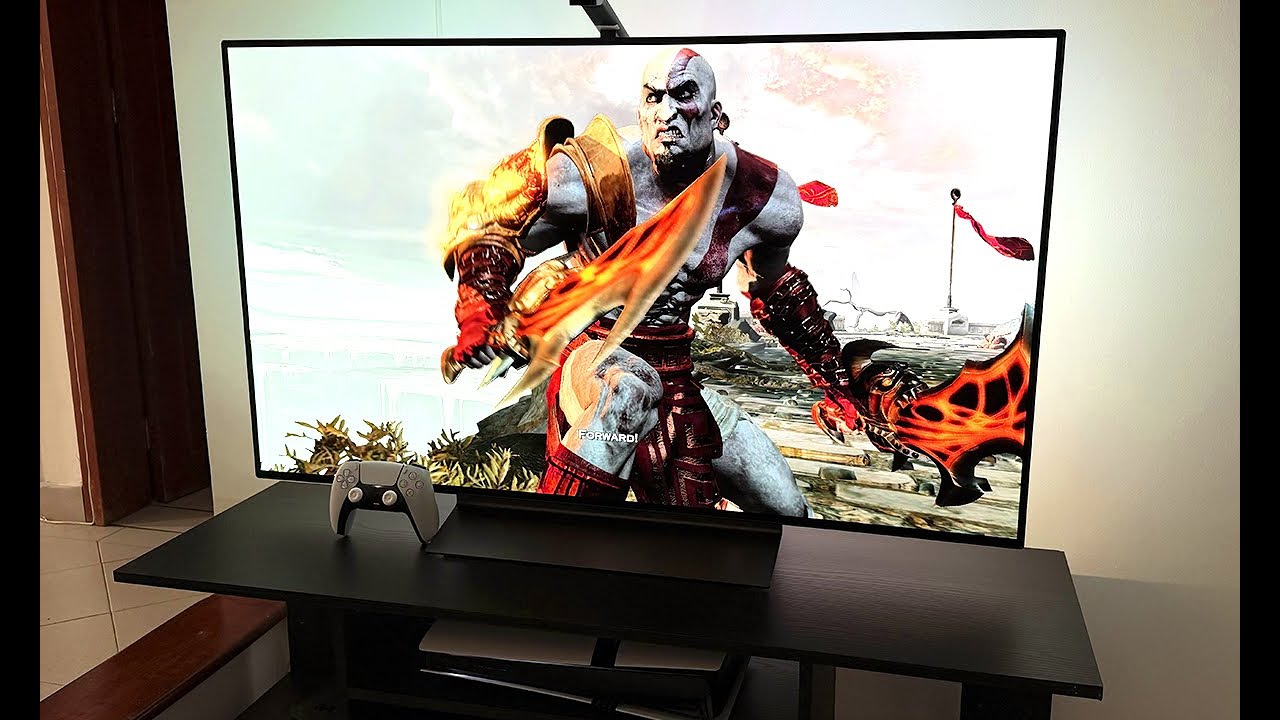 LG OLED C4 + God Of War III (Kratos VS Hades) PS5 Pro Gameplay 4K 120hz HDR