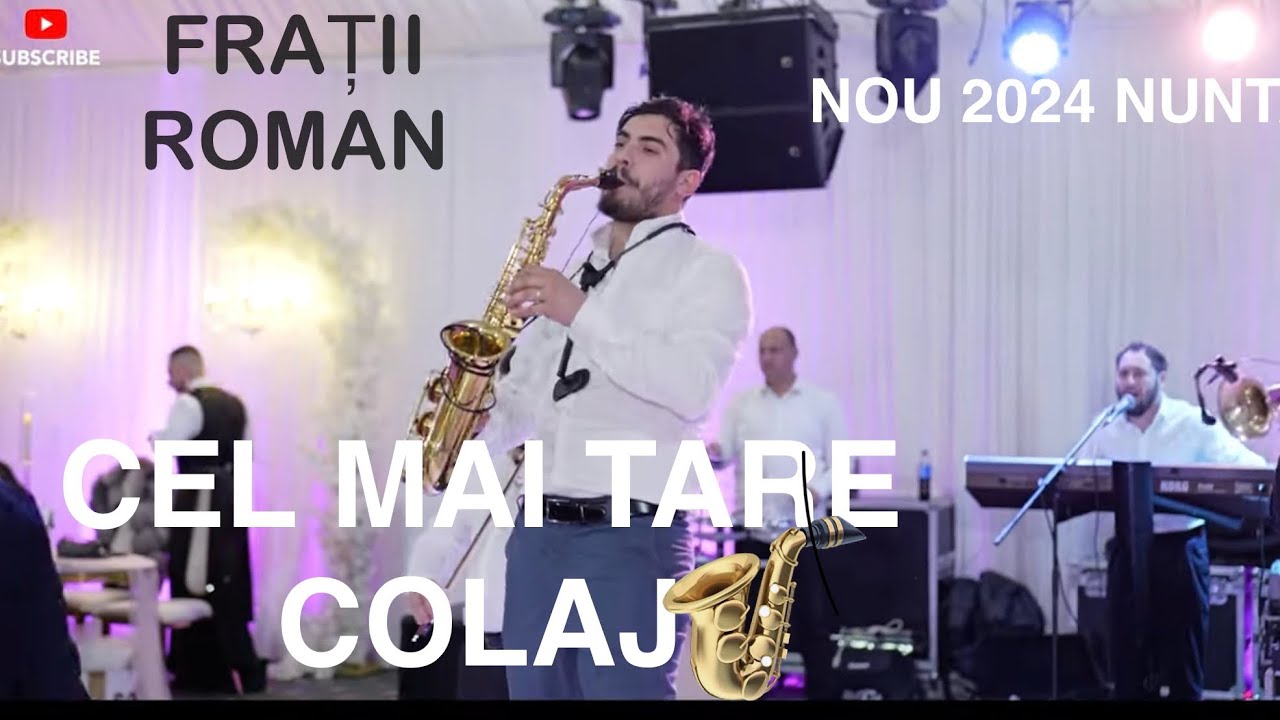 🔥Nou 2024 ✅Colaj Saxofon 🎷S&Acirc;RBA MONDIALĂ 🎷Fratii Roman🇹🇩 LIVE ✅ NUNTA