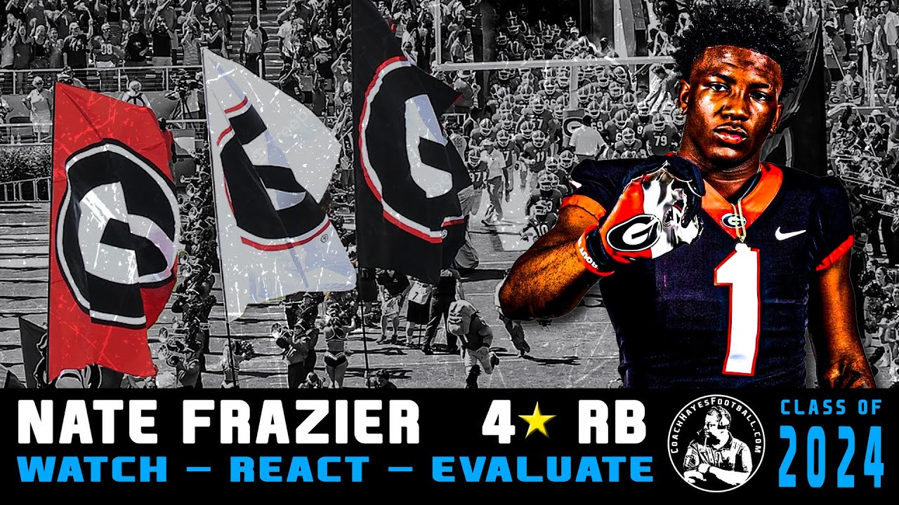 4⭐ RB: Nate Frazier | Highlight Review | #Georgia Commit | #WRE24