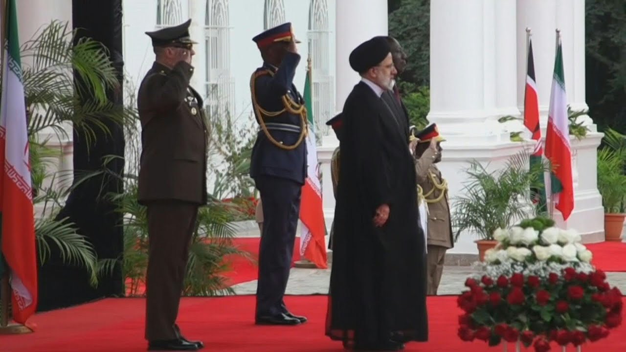 Kenyan President Ruto welcomes Iran's Raisi in Nairobi | AFP