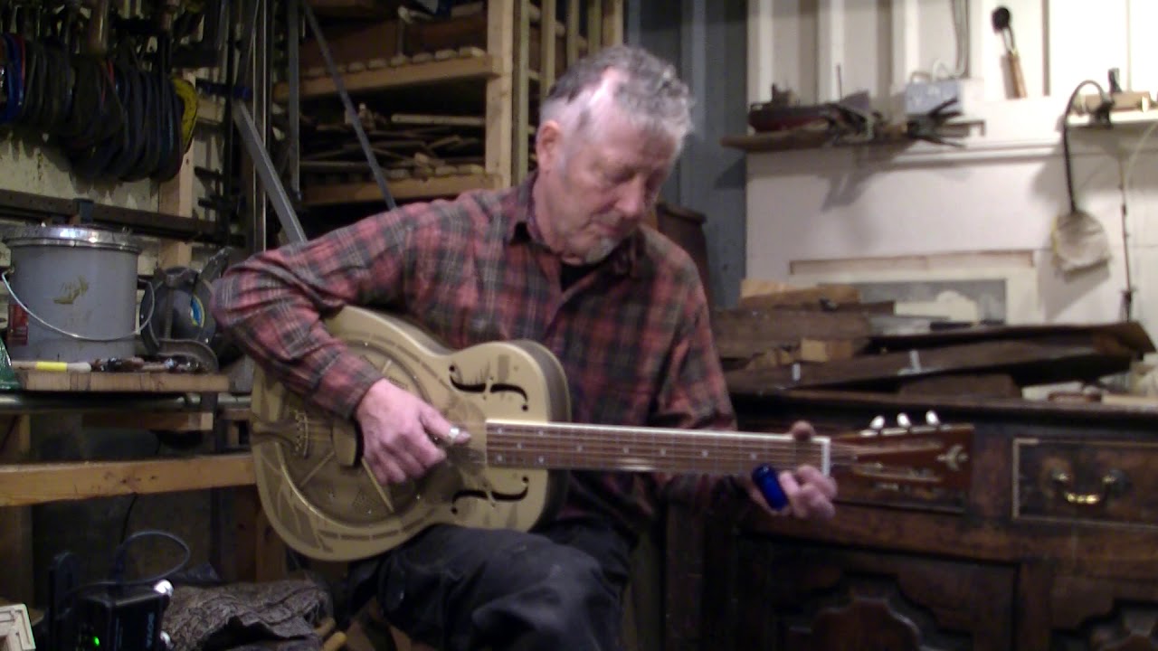 Icarus Duolian 'O' Style Resonator - played by Roger Hubbard