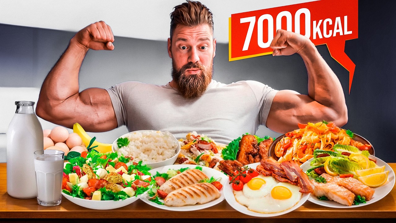 The diet of The Dutch Giant (2.18m/7'2