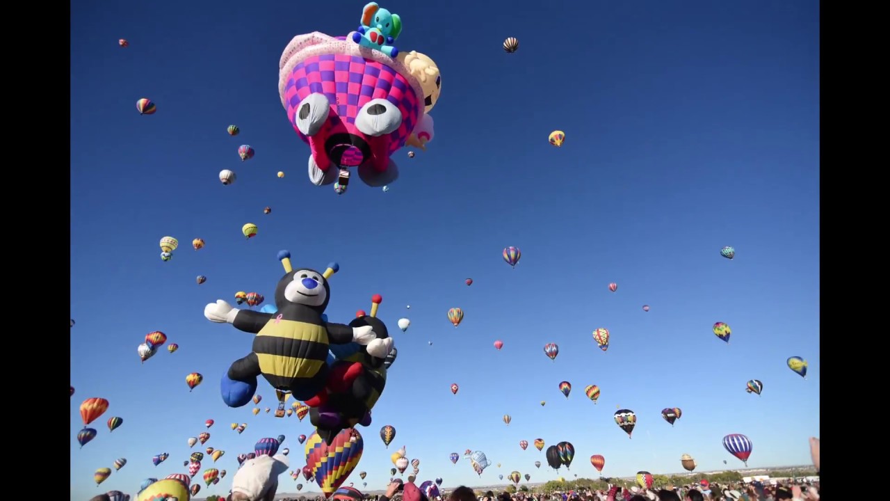 Albuquerque Balloon Fiesta 2017 Time-lapse