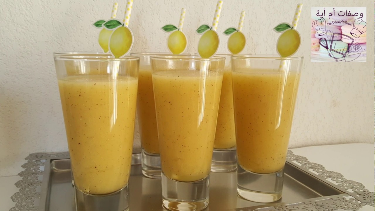 عصير منعش ولذيييذ بالإجاص و الكيوي / smoothie aux poires et kiwis