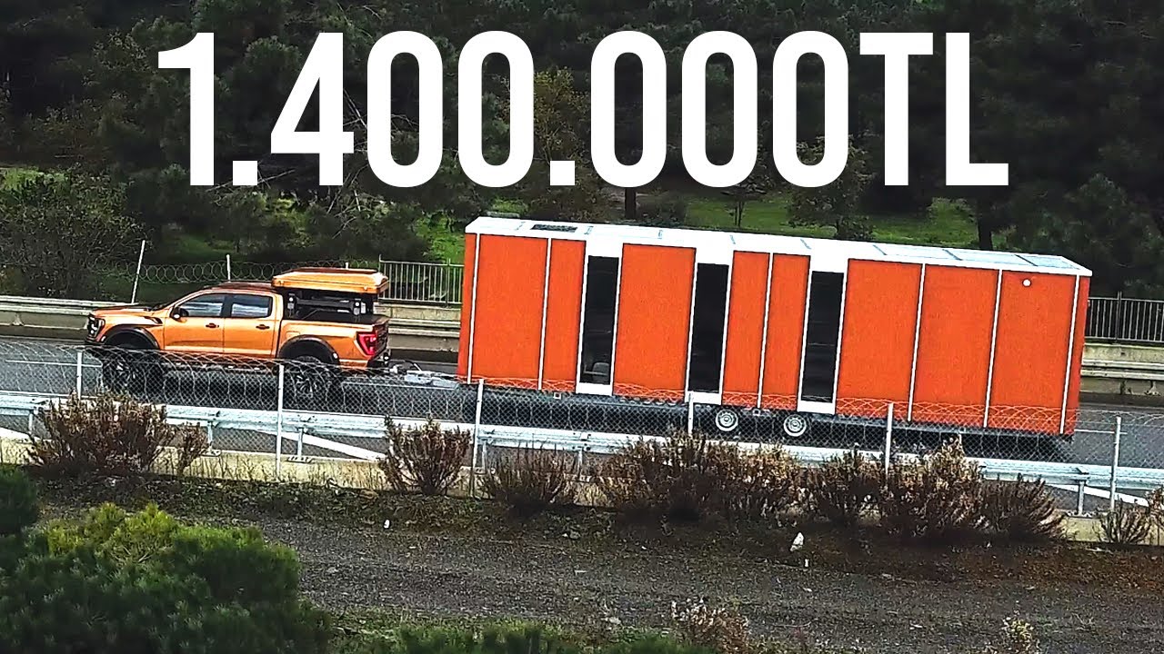 1.400.000 Milyon Tl’lik 1+1 Büyüklüğünde Lüks Tiny House