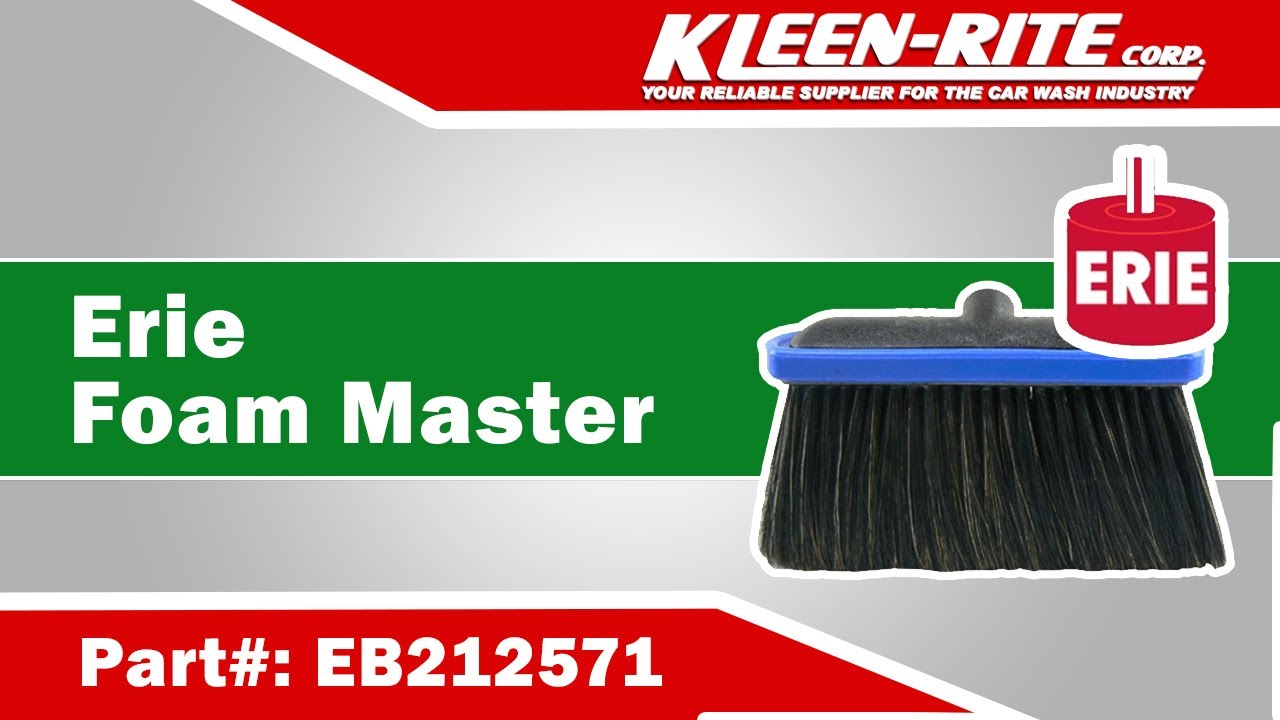 ERIE Foam Master | Kleen-Rite