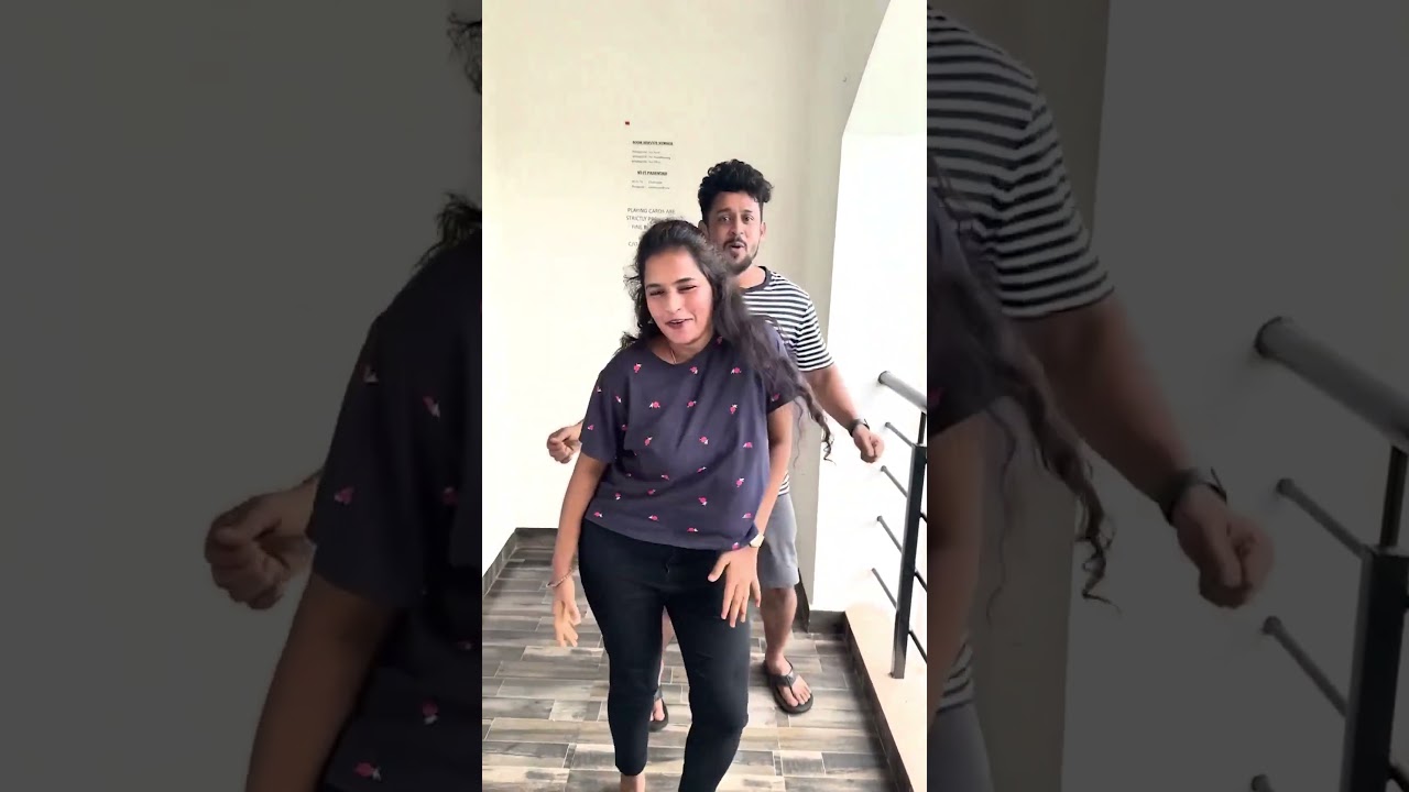 Bloopers on trending songs #kuyyavlogs #funny #coupledance