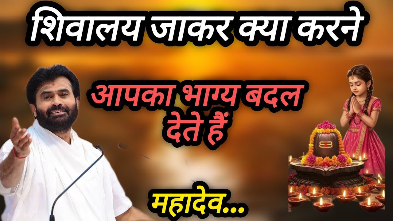 शिवालय जाकर क्या करने से आपका भाग्य बदल देते हैं महादेव P giribapu Katha #mahadev #shiv 
