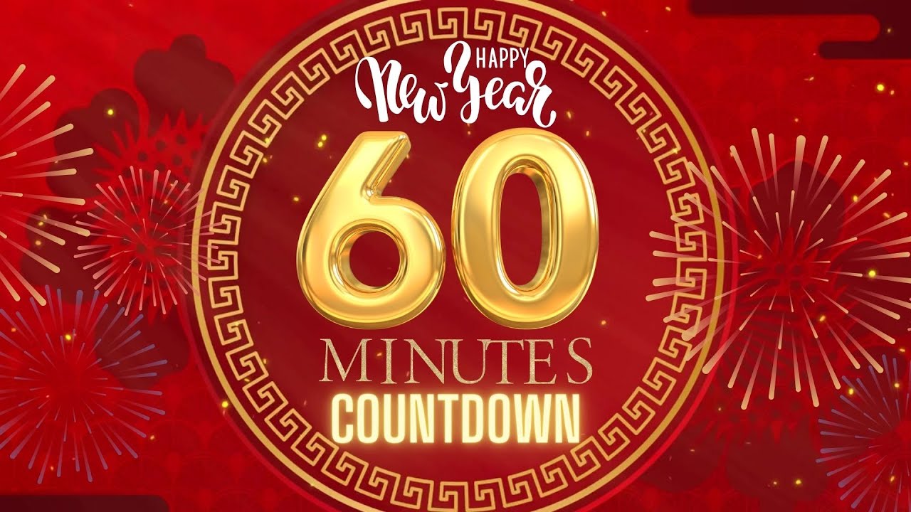 2023 HAPPY NEW YEAR COUNTDOWN 60 MINUTES  #2023countdown  #newyear2023 #newyearcountdownvideo