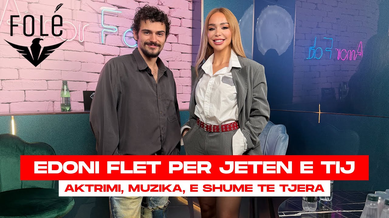 Edoni flet per jeten e tij, aktrimin, muziken, e shume te tjera me Ana Kabashi ne AmorFati Podcast