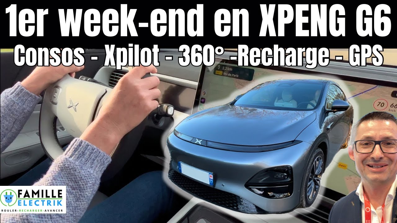 XPENG G6 : 1er long trajet réussi 😅 malgré un petit imprévu ?