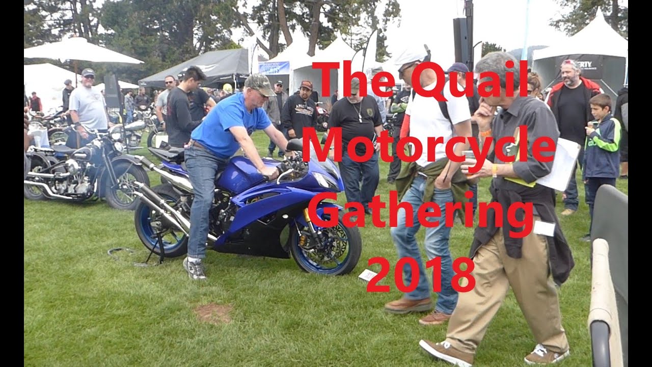 The Quail Motorcycle Gathering 2018