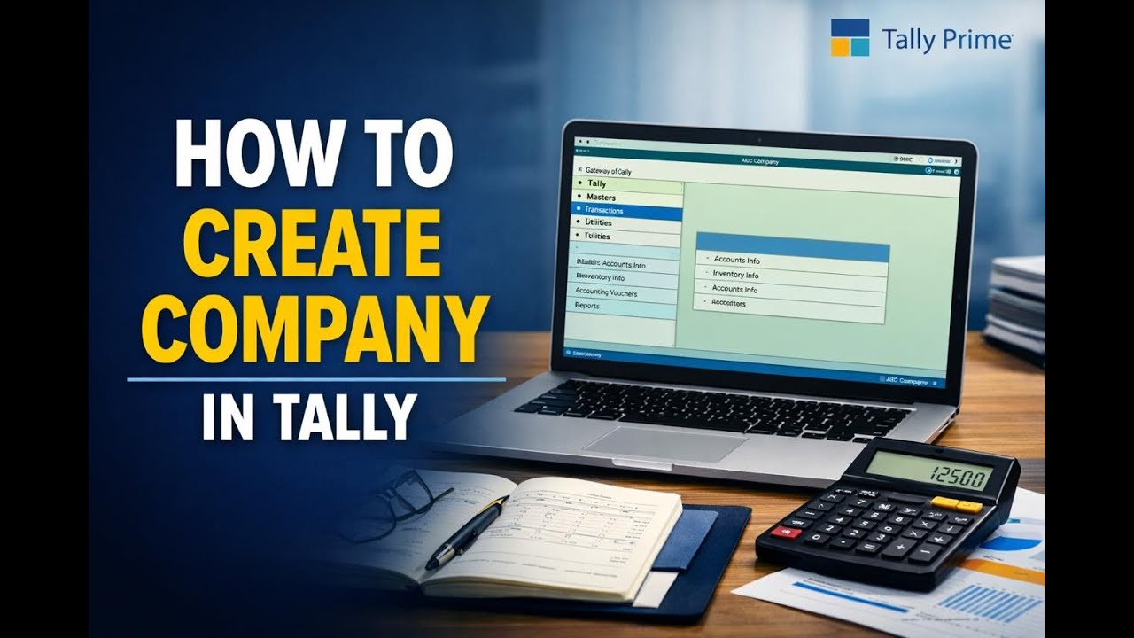 How To Create Company In tally