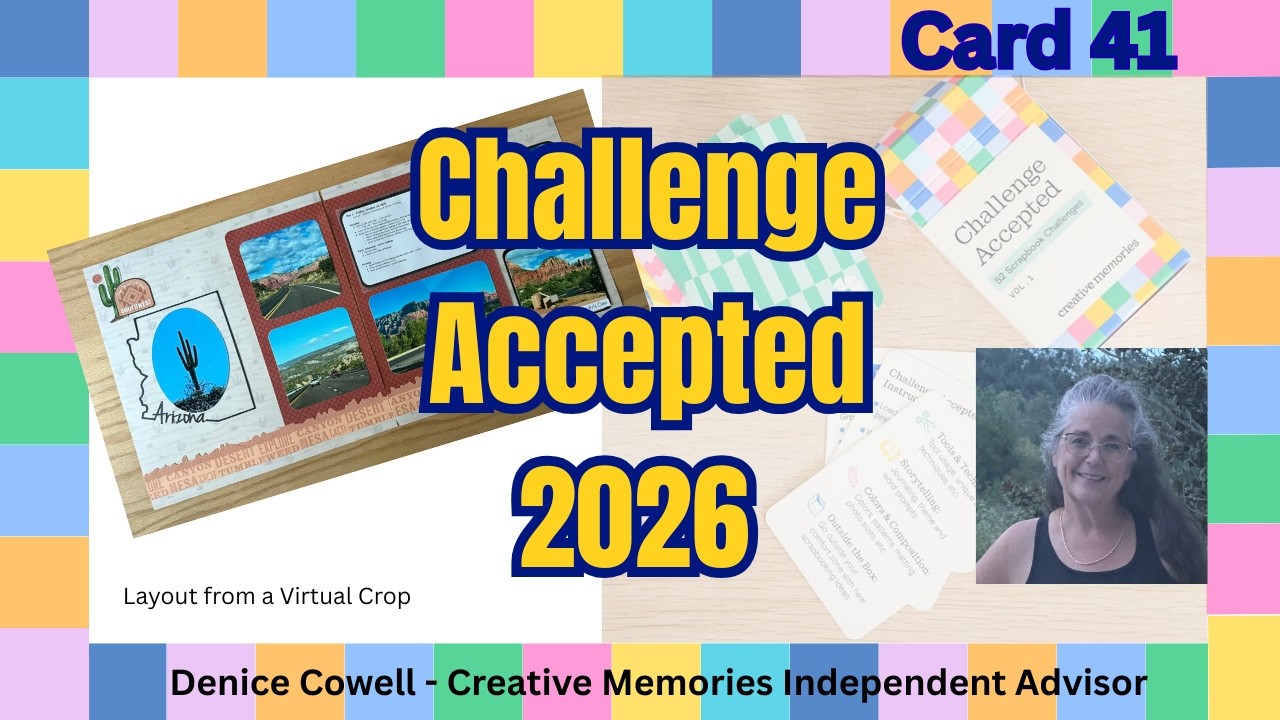 Конкурс CM Scrapbook Challenge Accepted 2026 - Открытка № 41 - Без острых краев - Часть 1 - Макет...