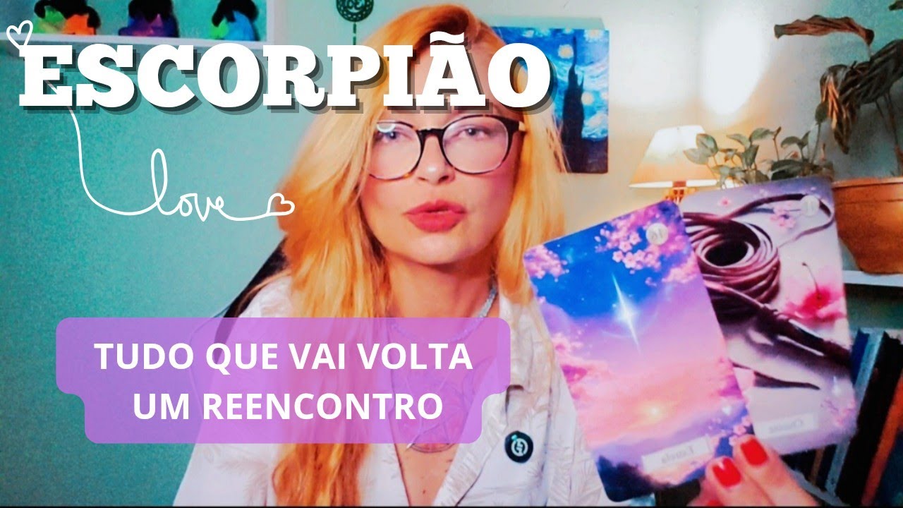 ESCORPIÃO❤ ESSA PESSOA VAI TENTAR TE CONVENCER A FICAR!