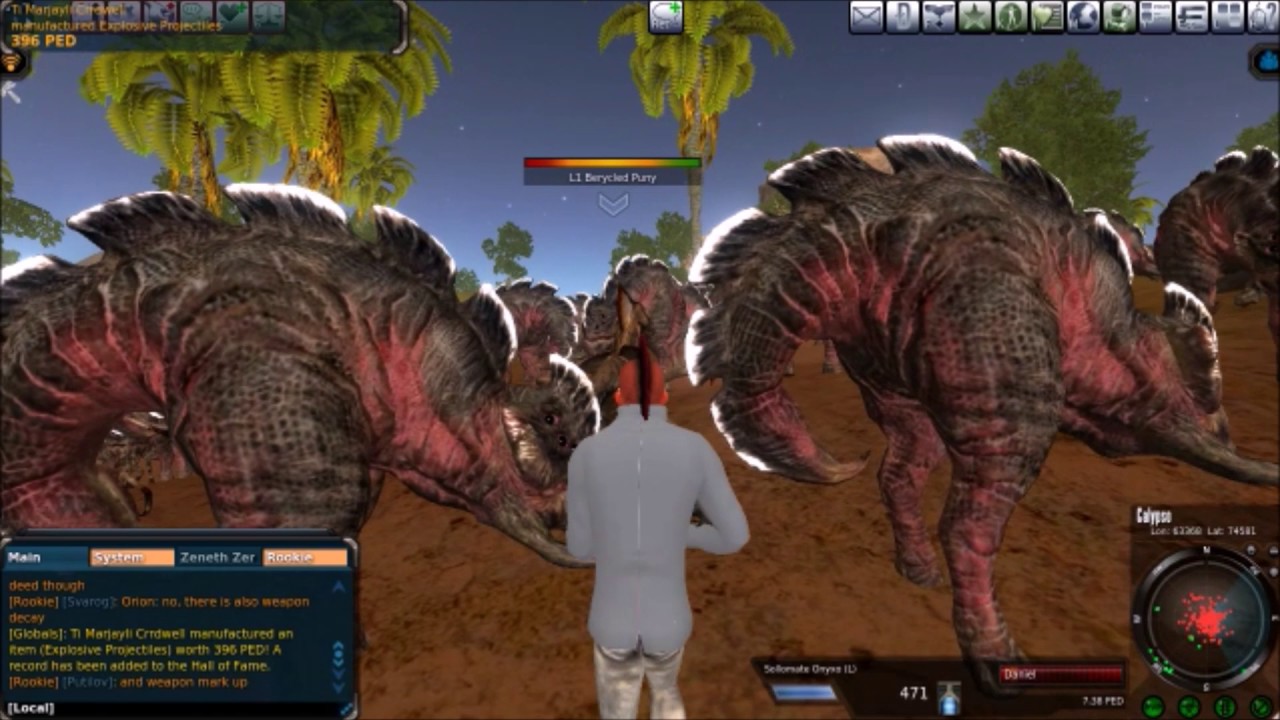 Entropia Universe: Hunting on 20 peds a Week (Newbie/Beginner Hunting Guide)