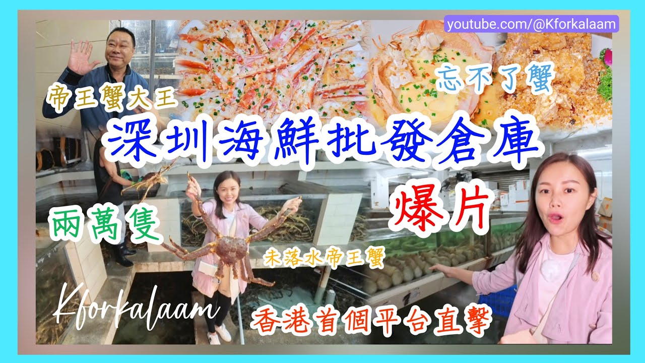 深圳海鮮批發倉庫‼️首發‼️帝皇蟹大王‼️潮汕海鮮大排檔🤗深圳最大批發商✈️俄羅斯空運忘不了蟹🦀 #象拔蚌 #蟹后 #新東方 #深圳海鮮 #鹽田 #深圳街市 #深圳買海鮮 #深圳食蟹 #深圳美食