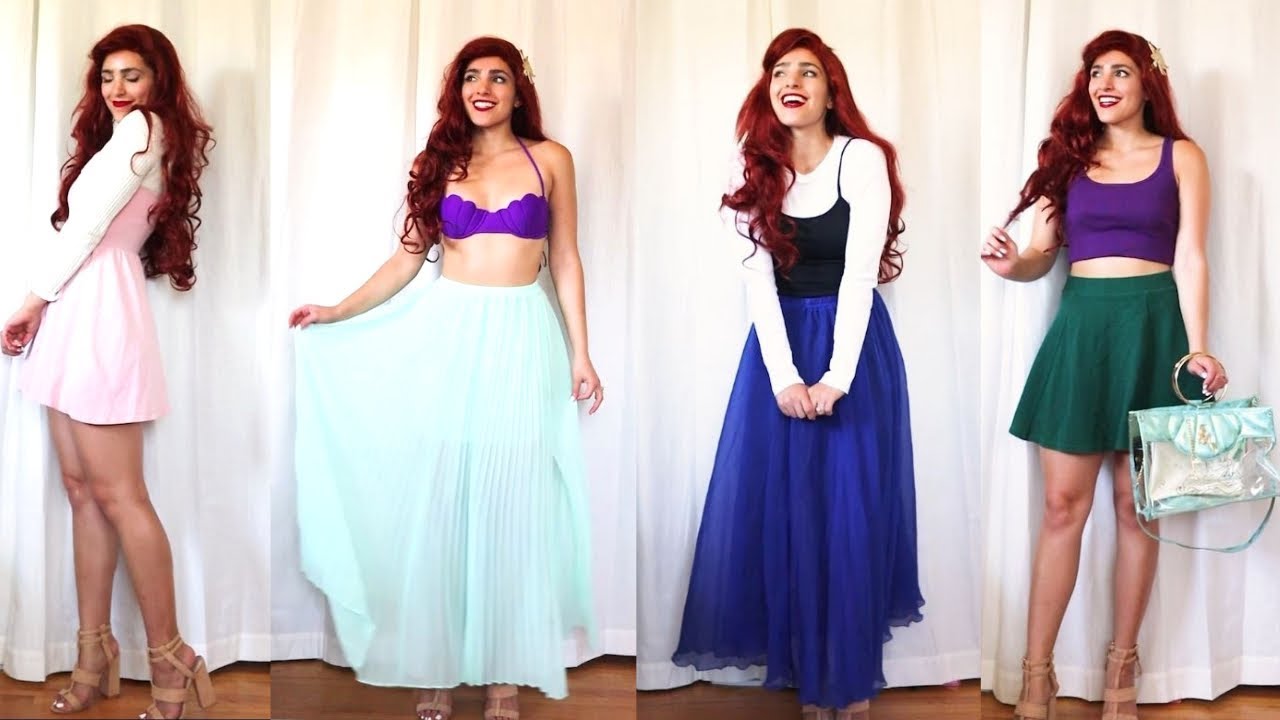 DIY Ariel Costume // Ariel Disneybound Inspo
