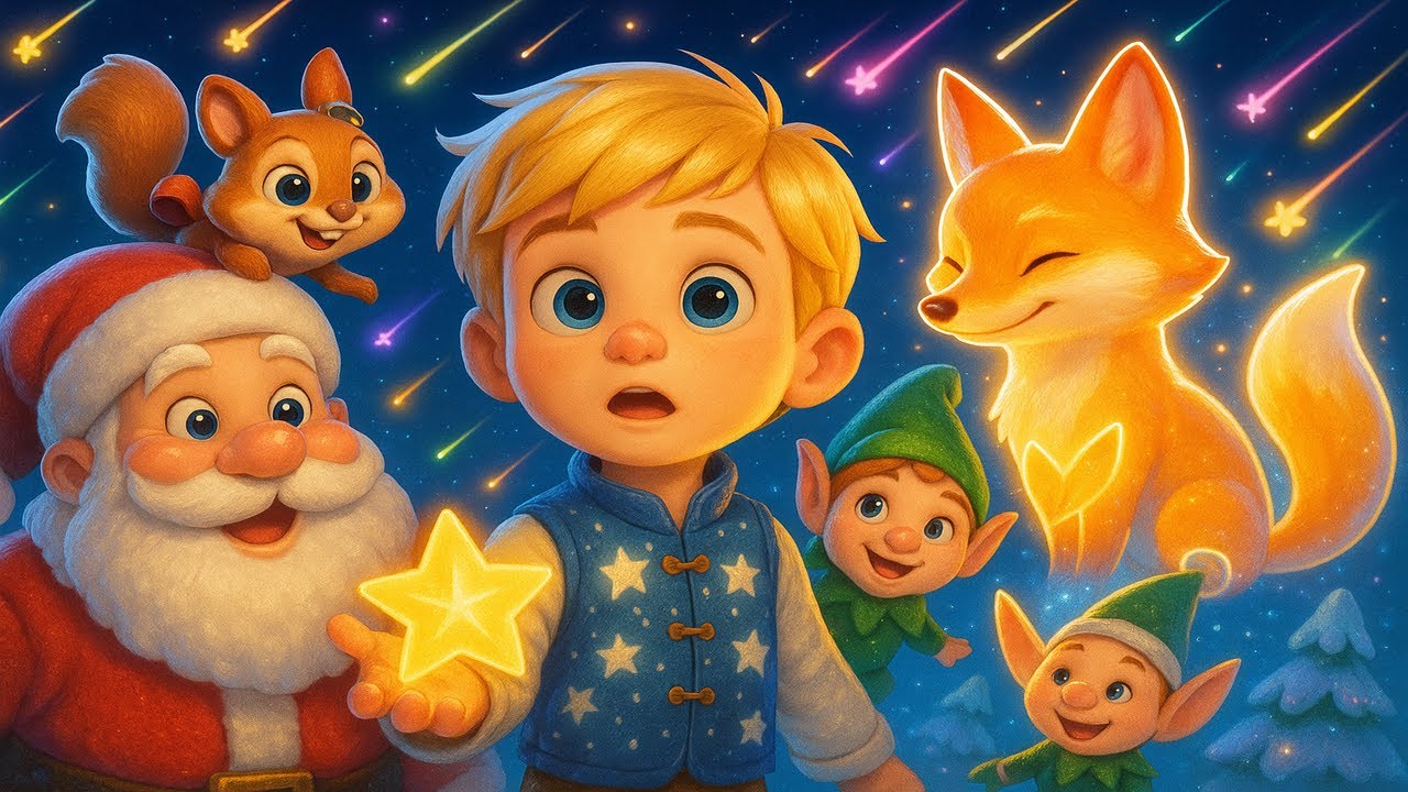 The Festival of Shooting Stars – Liam & Puffy Collect the Star Seeds 🌠✨🌈