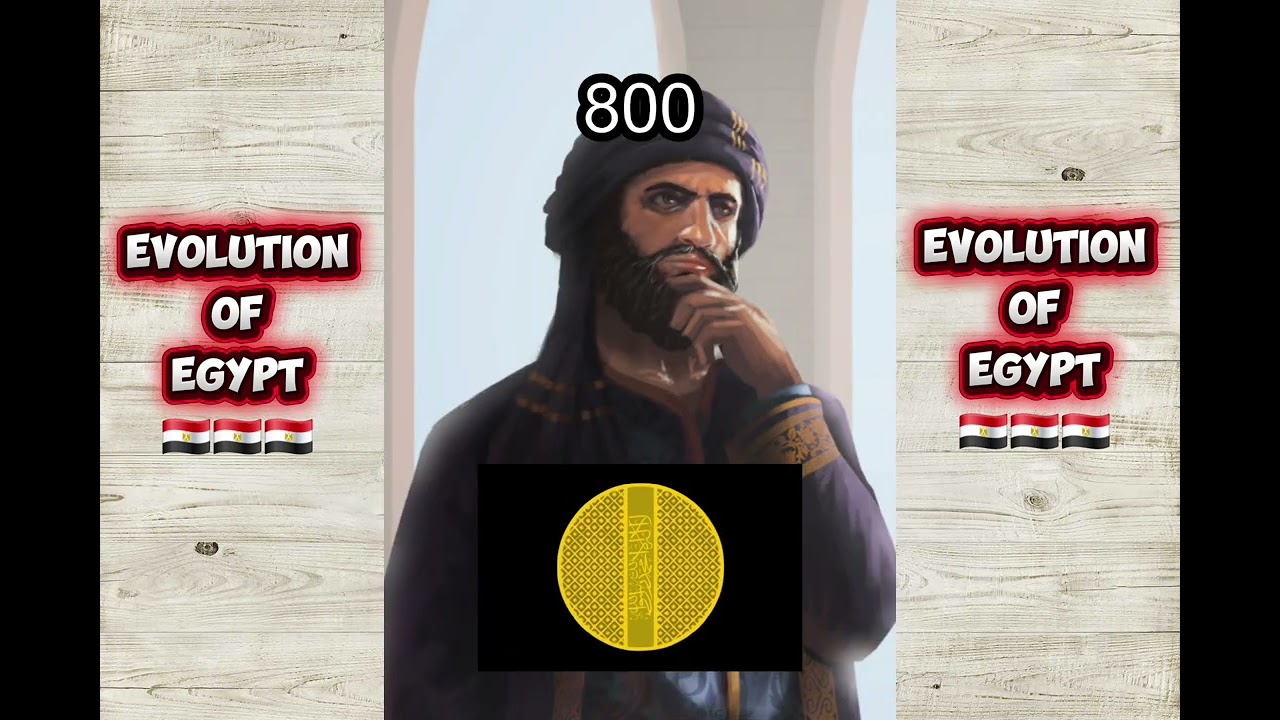 Evolution of Egypt flag (full version) #egypt #flag #evolution #middleeast #fyp #arabcountries 