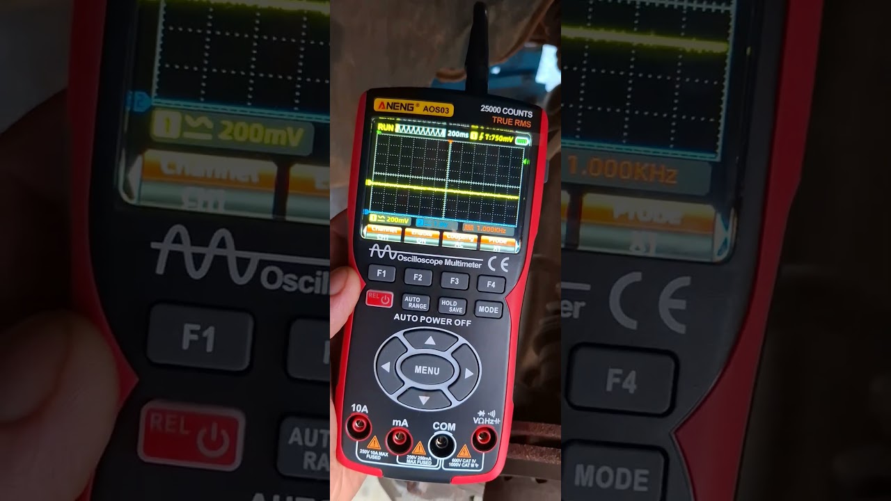 #como testar sensor de #abs com  #oscilosc&oacute;pio