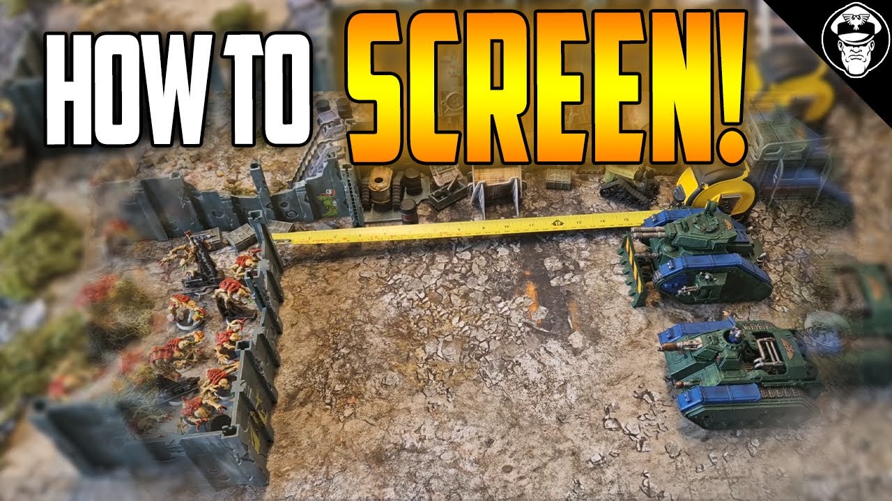 Screening! The MOST Important Warhammer Skill you NEED to know! | Warhammer 40,000