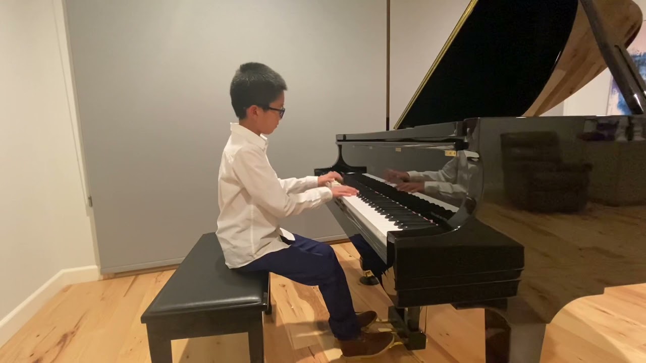 Zachary Wu, Category B: Tchaikovsky, The Witch,Op. 39 No. 20; A. Gedike, Petite Piece,Op.6 No.11,etc