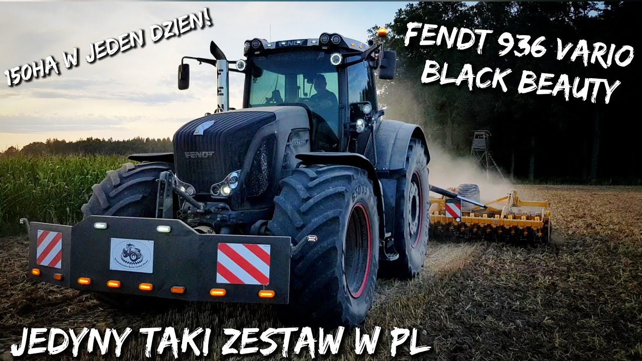 🔥Jedyny taki zestaw w Polsce!🔥 Talerzowanie w GR CZEKAJ! FENDT 936 VARIO BLACK BEAUTY & Agrisem