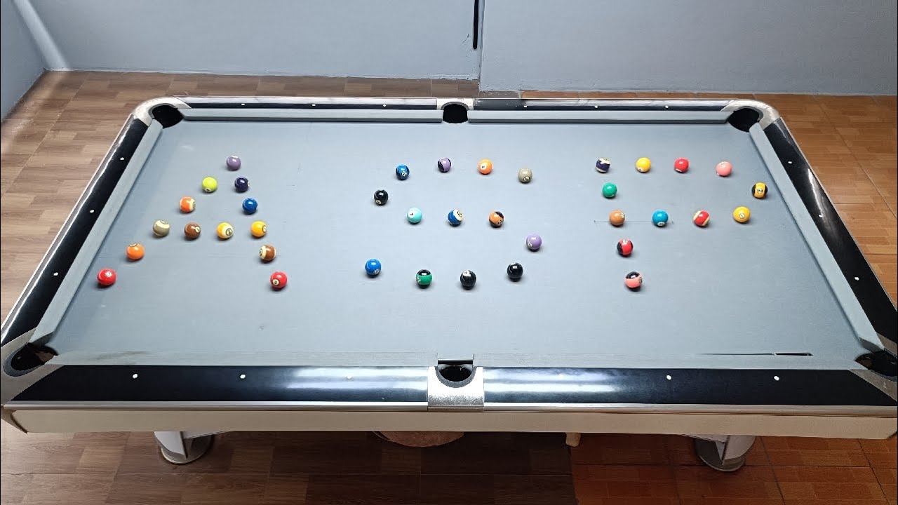 Pool Challenge: ASP Shape  with 38 Balls | LIVE