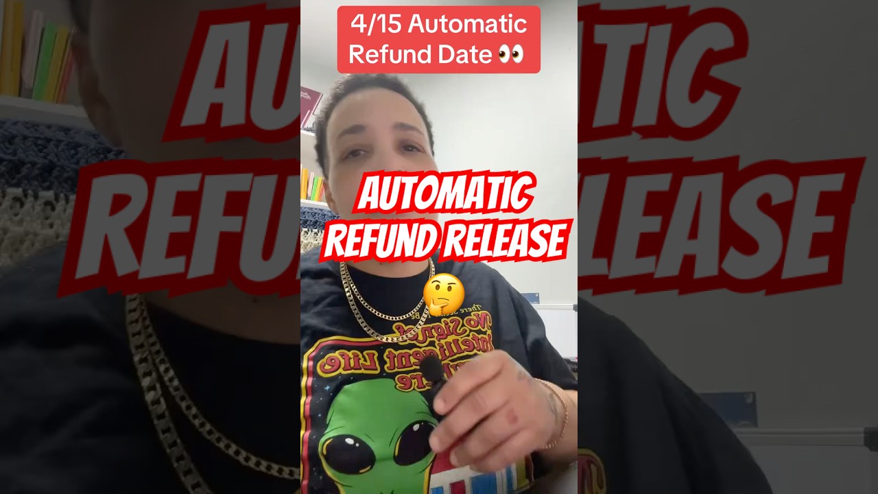 Tax Return Due Date Automatic Refund Release #irs #refund #taxes