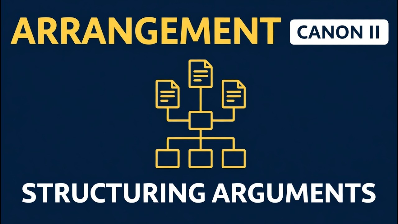 ARRANGEMENT — CANON II: Structuring Powerful Arguments